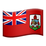 Flag: Bermuda Emoji, Apple style