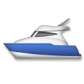 Motor Boat Emoji, LG style