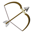 Bow and Arrow Emoji, Samsung style