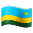 Flag: Rwanda Emoji, Samsung style