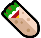 Burrito Emoji, Microsoft style