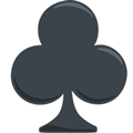 Club Suit Emoji, Facebook style