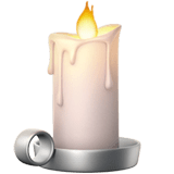 Candle Emoji, Apple style