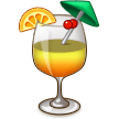 Tropical Drink Emoji, Samsung style