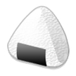 Rice Ball Emoji, Samsung style