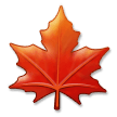 Maple Leaf Emoji, Samsung style