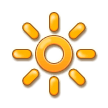 Bright Button Emoji, Samsung style