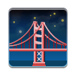 Bridge At Night Emoji, Samsung style