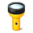 Flashlight Emoji, Samsung style