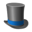 Top Hat Emoji, Samsung style