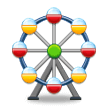 Ferris Wheel Emoji, Samsung style