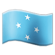Flag: Micronesia Emoji, Samsung style