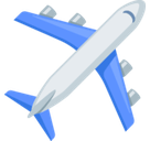 Airplane Emoji, Facebook style