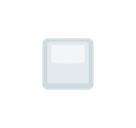 White Small Square Emoji, Facebook style