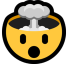 Exploding Head Emoji, Microsoft style