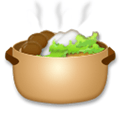Pot of Food Emoji, LG style