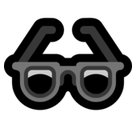 Sunglasses Emoji, Microsoft style