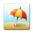 Umbrella on Ground Emoji, Samsung style