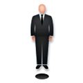 Man in Business Suit Levitating Emoji, LG style