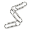 Linked Paperclips Emoji, LG style