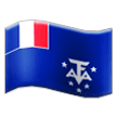 Flag: French Southern Territories Emoji, Samsung style