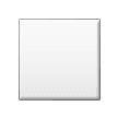 White Medium Square Emoji, Samsung style