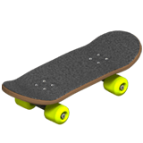 Skateboard Emoji, Apple style