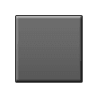 Black Medium Square Emoji, Samsung style