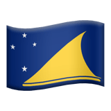 Flag: Tokelau Emoji, Apple style
