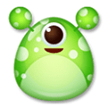 Alien Monster Emoji, LG style