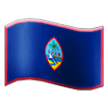Flag: Guam Emoji, Samsung style
