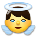 Baby Angel Emoji, LG style