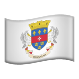 Flag: St. BarthéLemy Emoji, Apple style