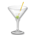 Cocktail Glass Emoji, LG style