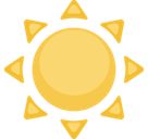 Sun Emoji, Facebook style