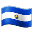 Flag: El Salvador Emoji, Samsung style