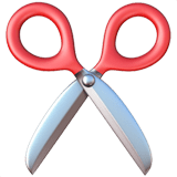 Scissors Emoji, Apple style