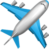 Airplane Emoji, Apple style