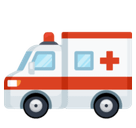 Ambulance Emoji, Facebook style