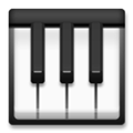Musical Keyboard Emoji, LG style