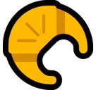 Croissant Emoji, Microsoft style