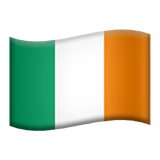 Flag: Ireland Emoji, Apple style