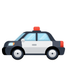 Police Car Emoji, Facebook style