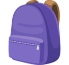 Backpack Emoji, Facebook style