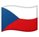 Flag: Czechia Emoji, Microsoft style