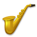 Saxophone Emoji, LG style