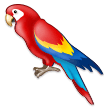 Parrot Emoji, Samsung style