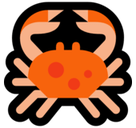 Crab Emoji, Microsoft style