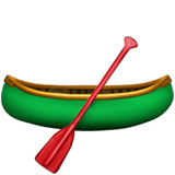 Canoe Emoji, Apple style