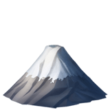 Mount Fuji Emoji, Apple style